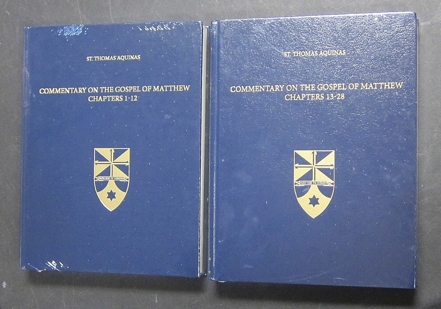 St. Thomas Aquinas: Commentary on the Gospel of Matthew Chapters 1-12/13-28 New