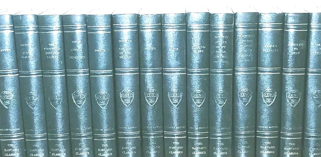 Antique Book Set „The Harvard Classics“ Deluxe Registered Edition 1937/1938 #20