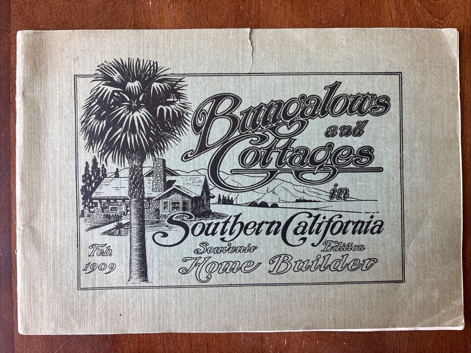 1909 Bungalows & Cottages VERY RARE! Los Angeles Investment Co. Booklet