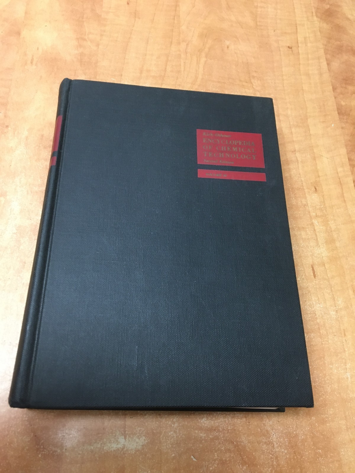 Kirk-Othmer / Encyclopedia of Chemical Technology Volume 10 Second Edition 1966