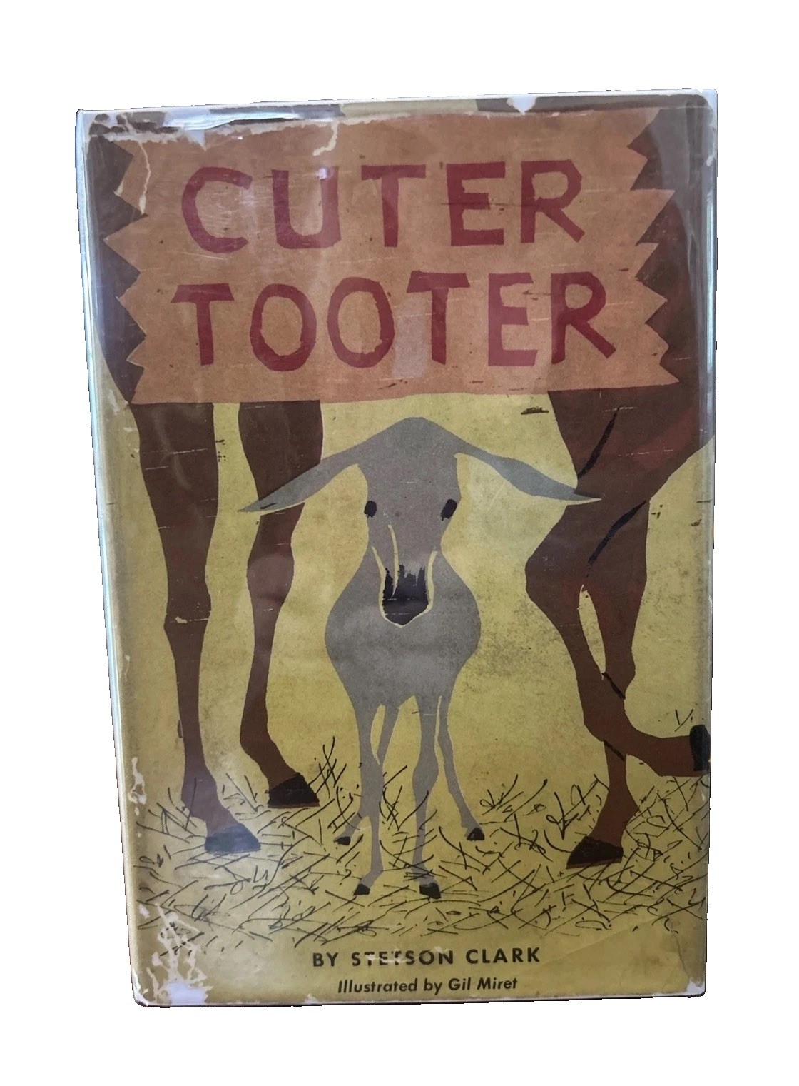 Cuter Tooter by Franklin Stetson Clark 1957 HCDJ 1st Ed VG W/ Mylar