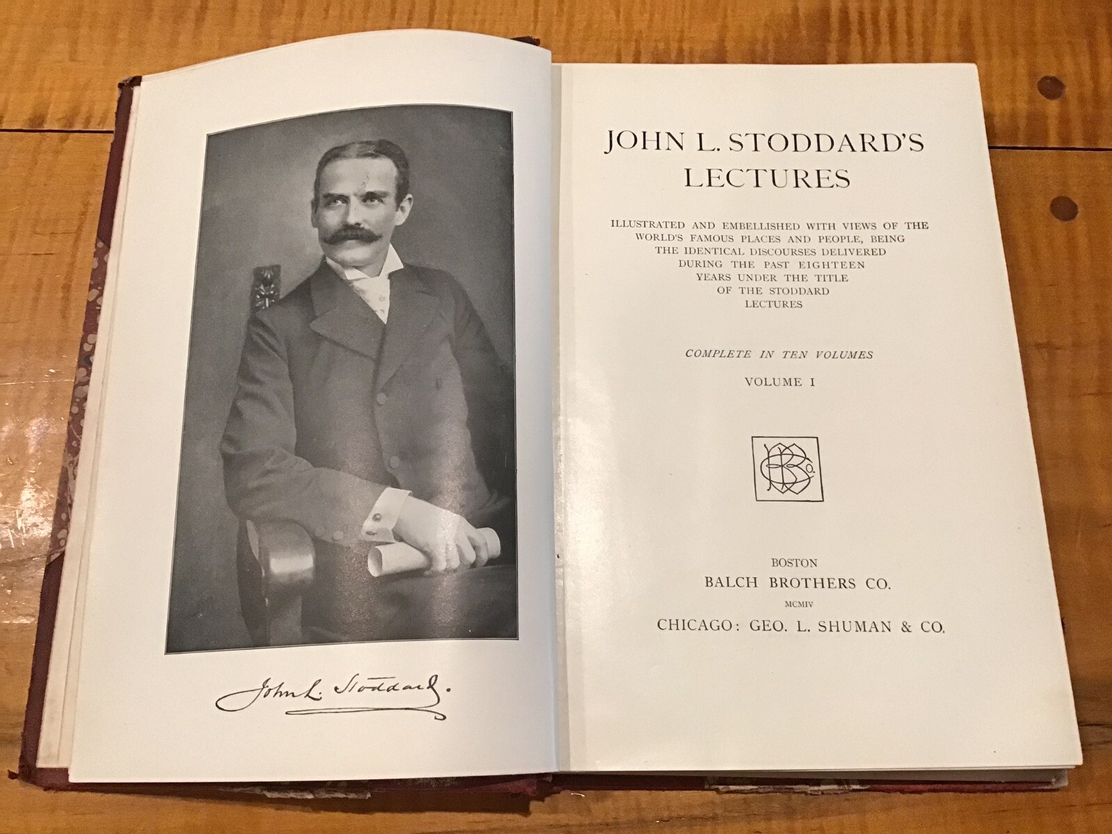 JOHN L. STODDARD’S LECTURES 1897 Norway Switzerland Athens Venice Photos Antique