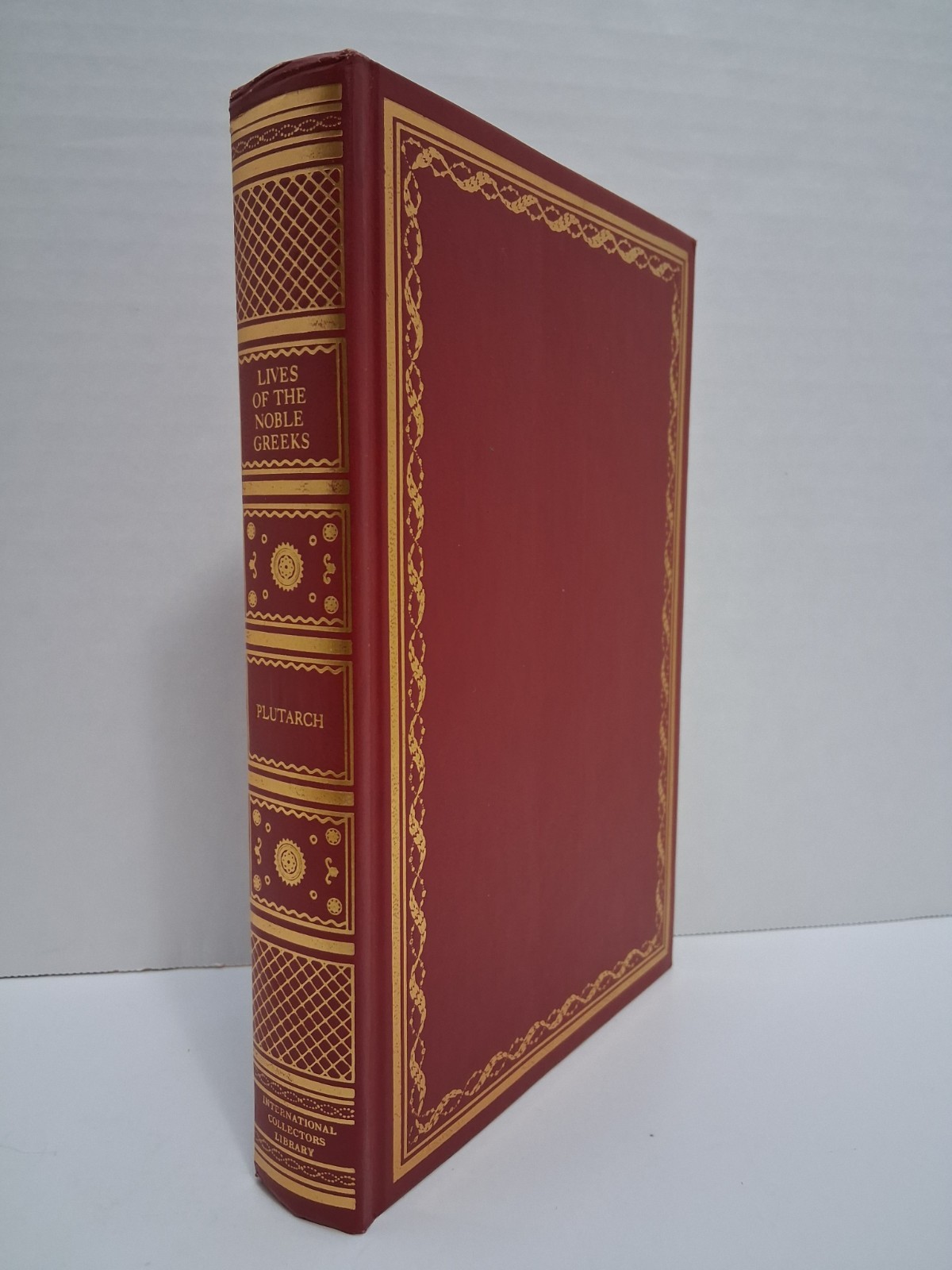 Lives Of The Noble Greeks by Plutarch International Collector’s Library 1959 HC