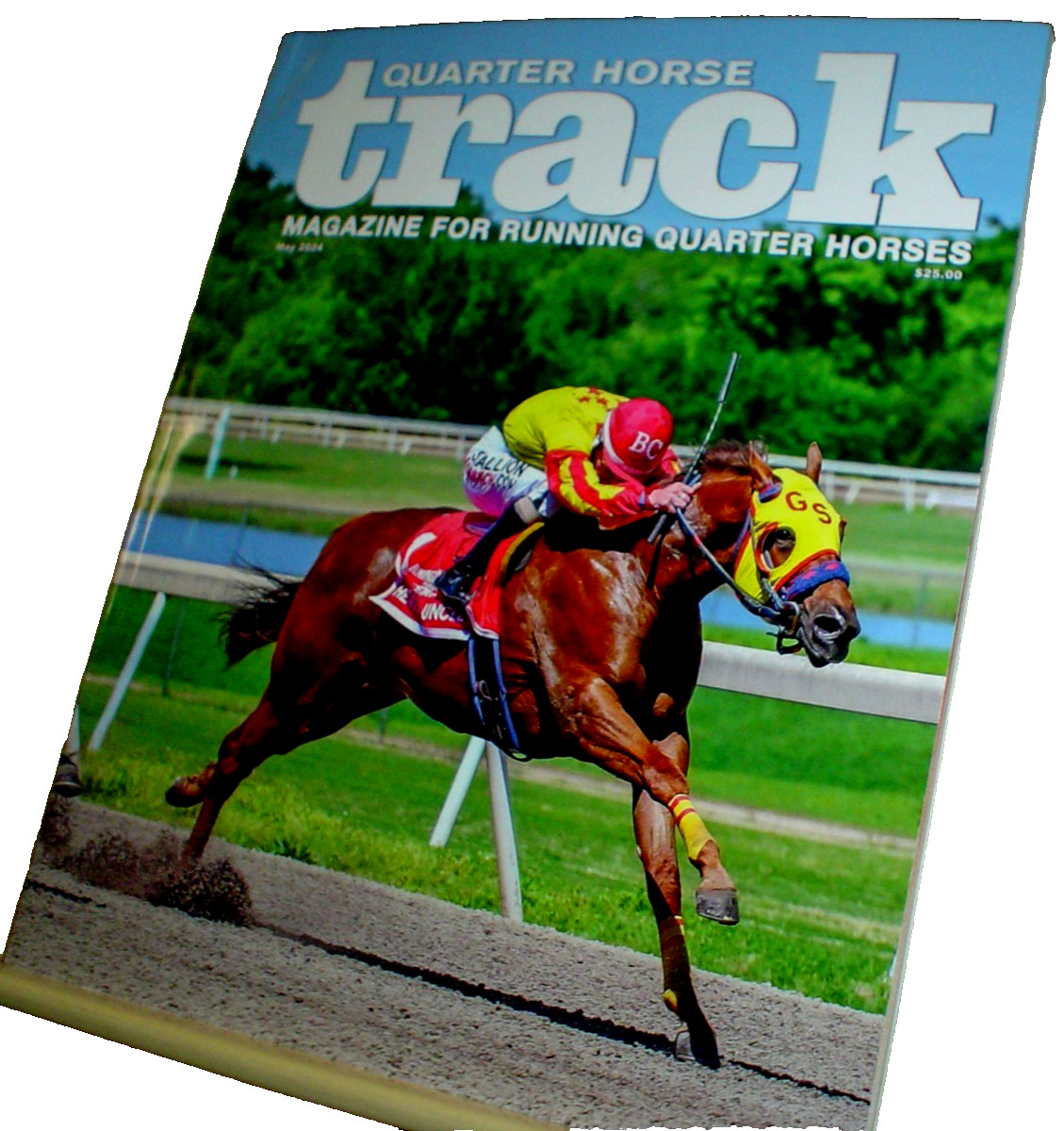 QUARTER HORSE RACING Track Magazine May 2024 REMINGTON PARK OK FUTURITY Hudson