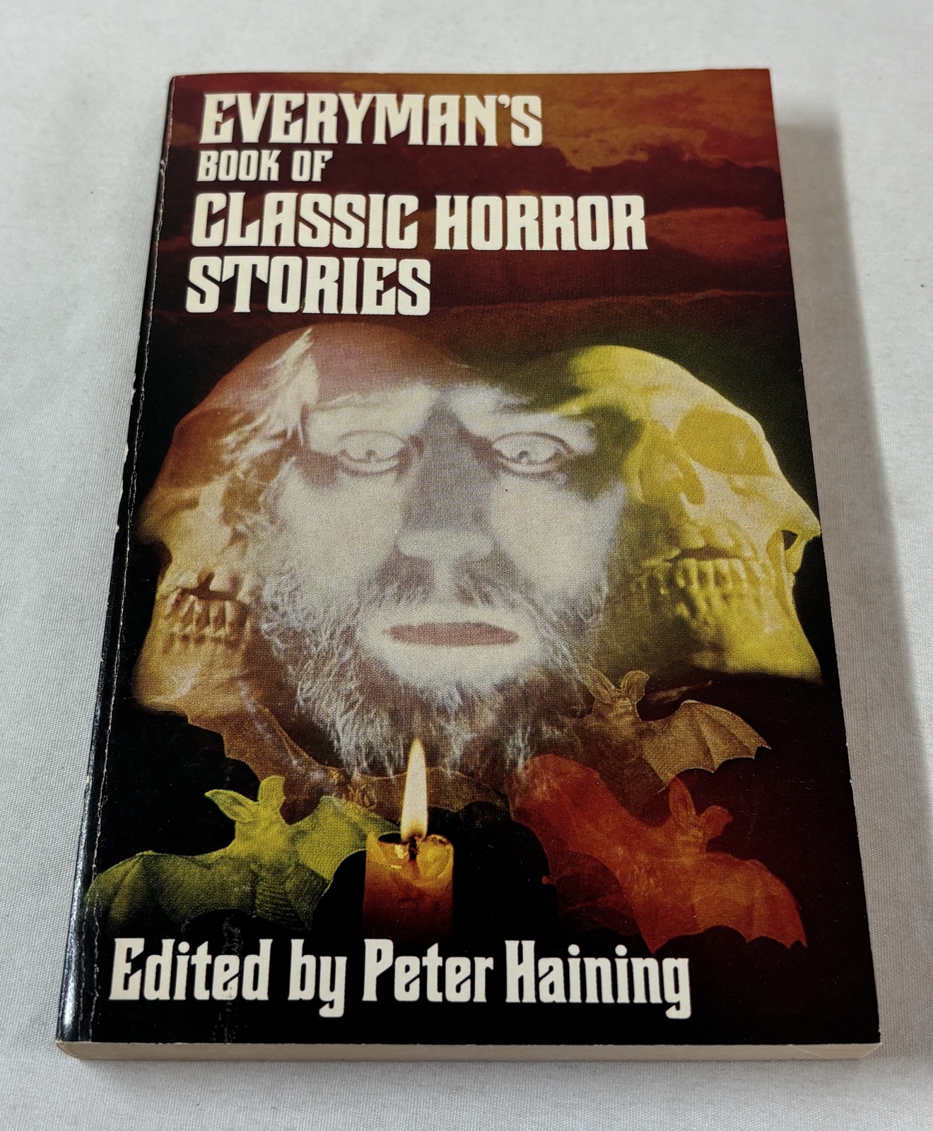 1976 UK ppb ~ Peter Haining ed. EVERYMAN’S BOOK OF CLASSIC HORROR STORIES