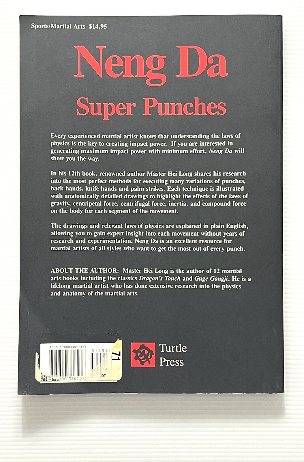 Neng Da: The Super Punches by Master Hei Long Martial Arts PB 1996