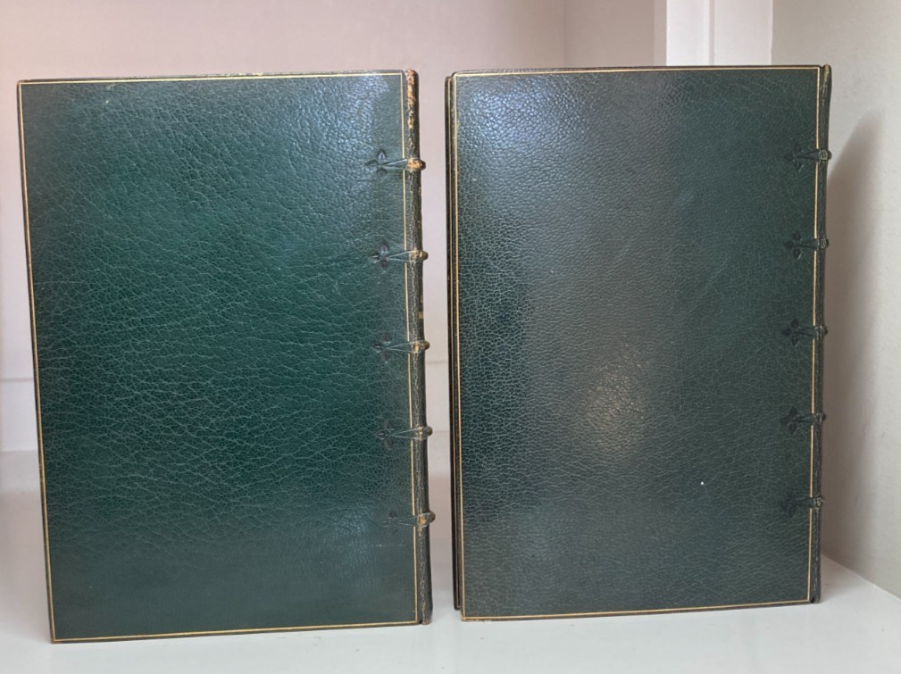 William Morris Golden Type 5 Vols Alice Pattinson Arts Crafts Fine Binding