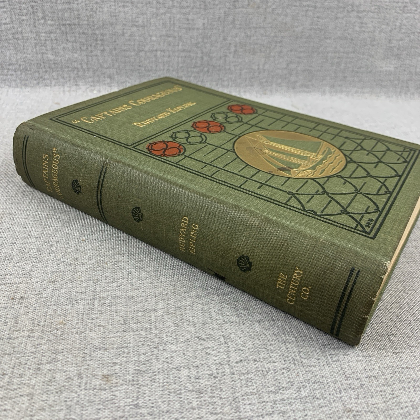 Captains Courageous by Rudyard Kipling 1897 First Edition Century Co