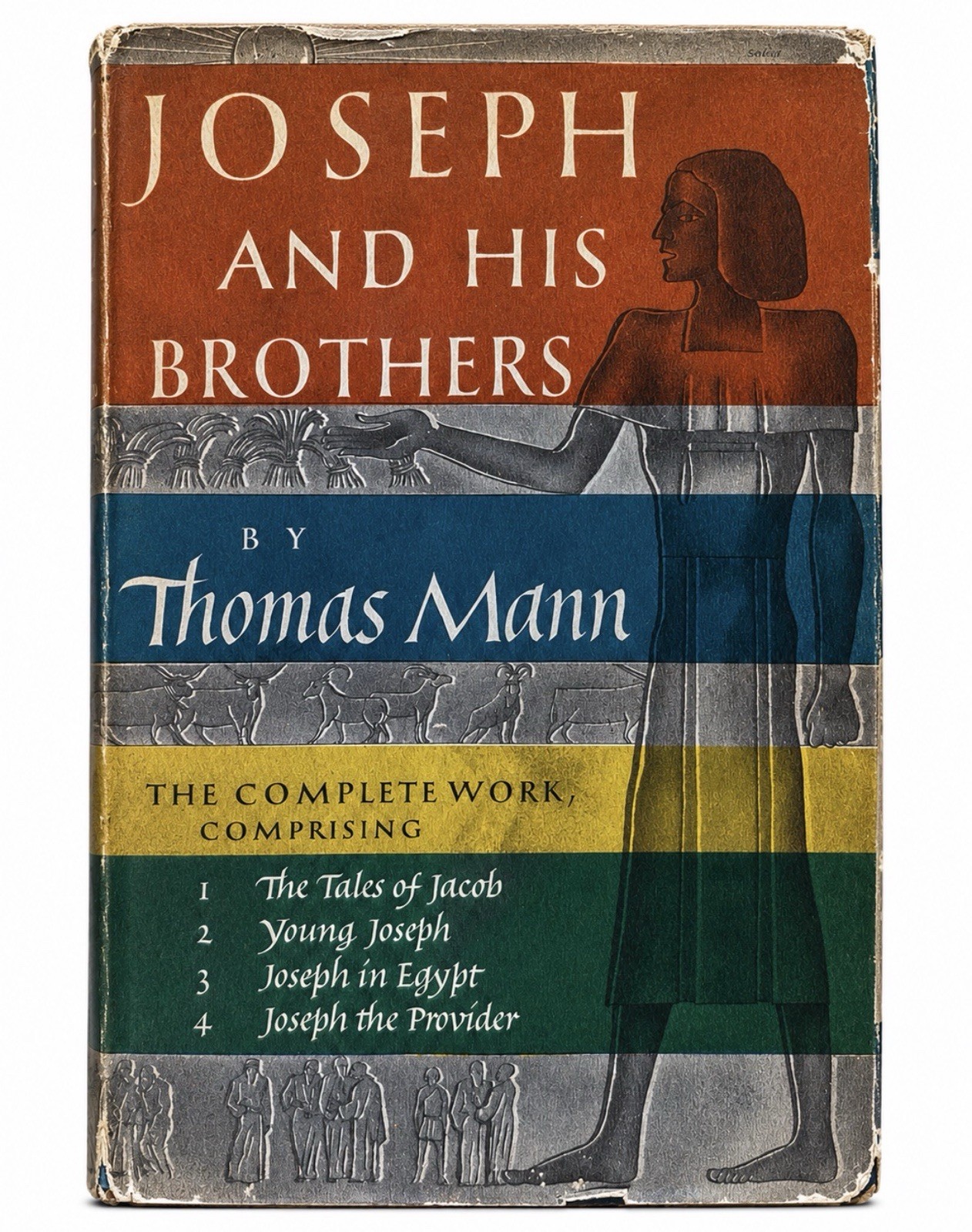 JOSEPH AND HIS BROTHERS: COMPLETE WORK By Thomas Mann 1948 Edition Hardcover DJ
