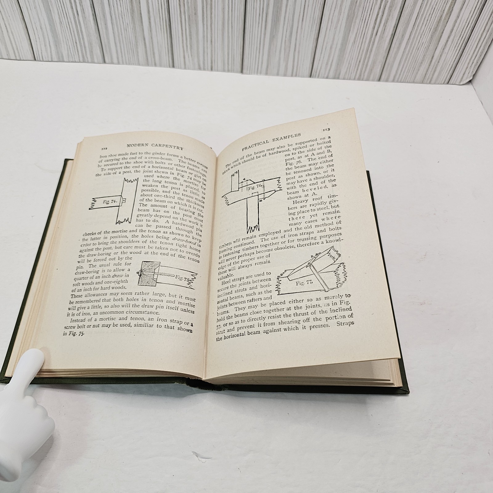 Modern Carpentry A Practical Manual Fred Hodgson 1917 Illustrated Hard Cover