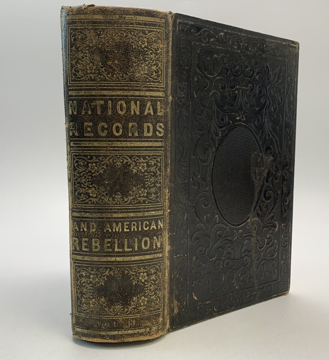 Antique Book Pictorial History The Great Rebellion 1866 Vol.2 National Records
