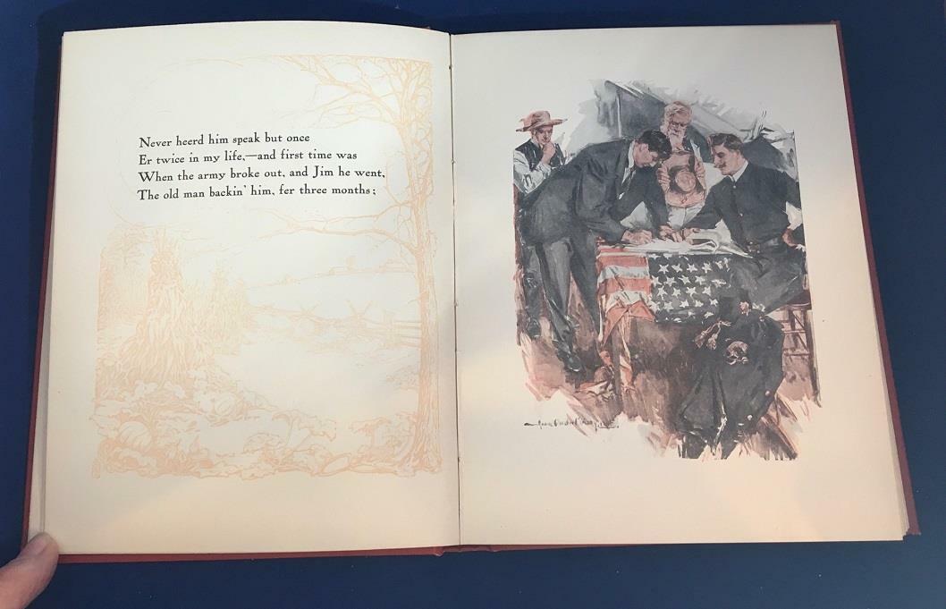 GOOD-BYE,JIM~illus Howard Chandler Christie-Civil War~James Whitcomb Riley~1913