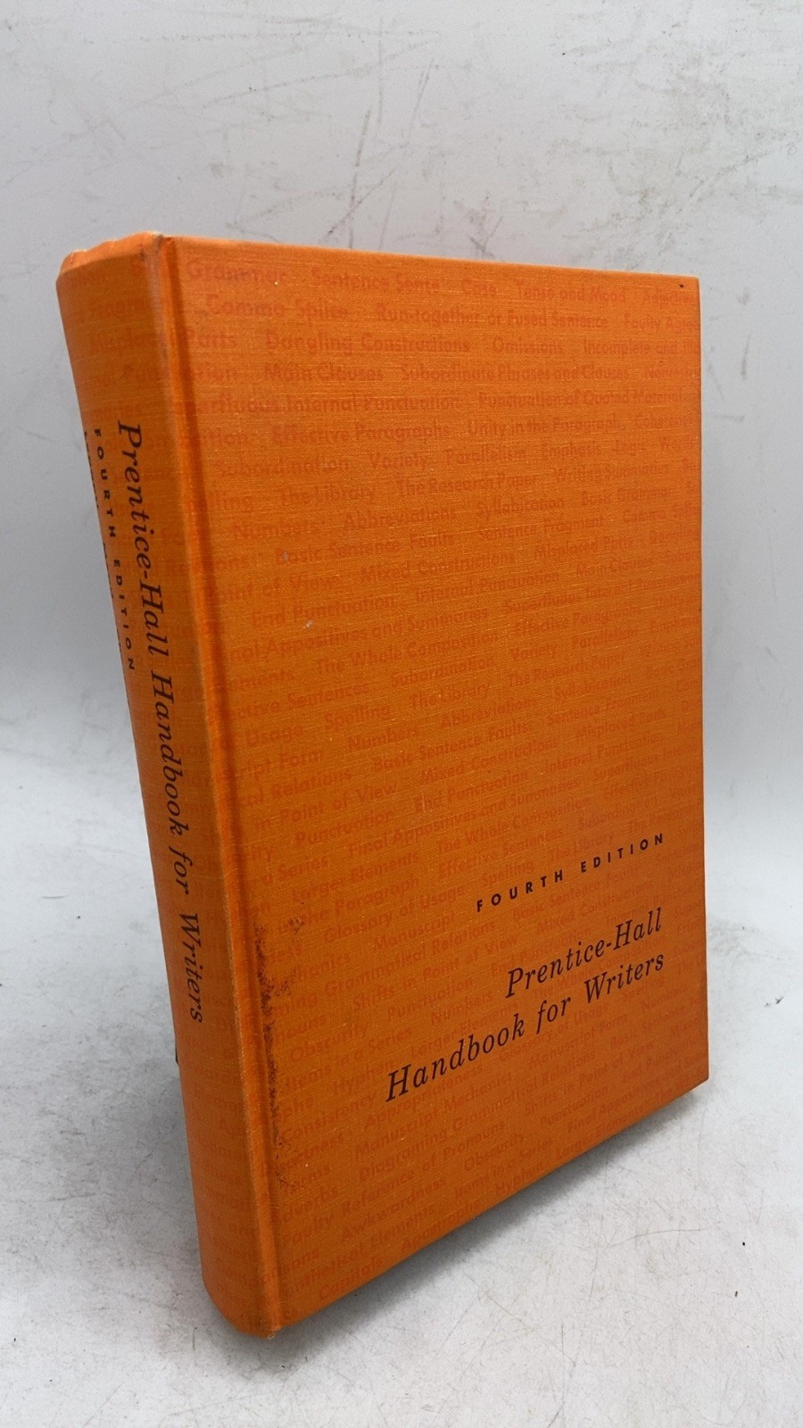 Prentice-Hall Handbook for Writers Leggett, Mead, and Charvat Hardcover Fourt…