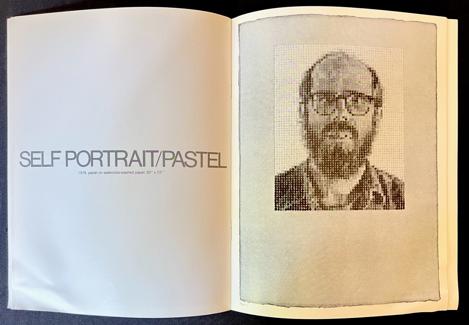 Chuck Close Recent Work Exhibition Catalog Pace Gallery NYC 1979