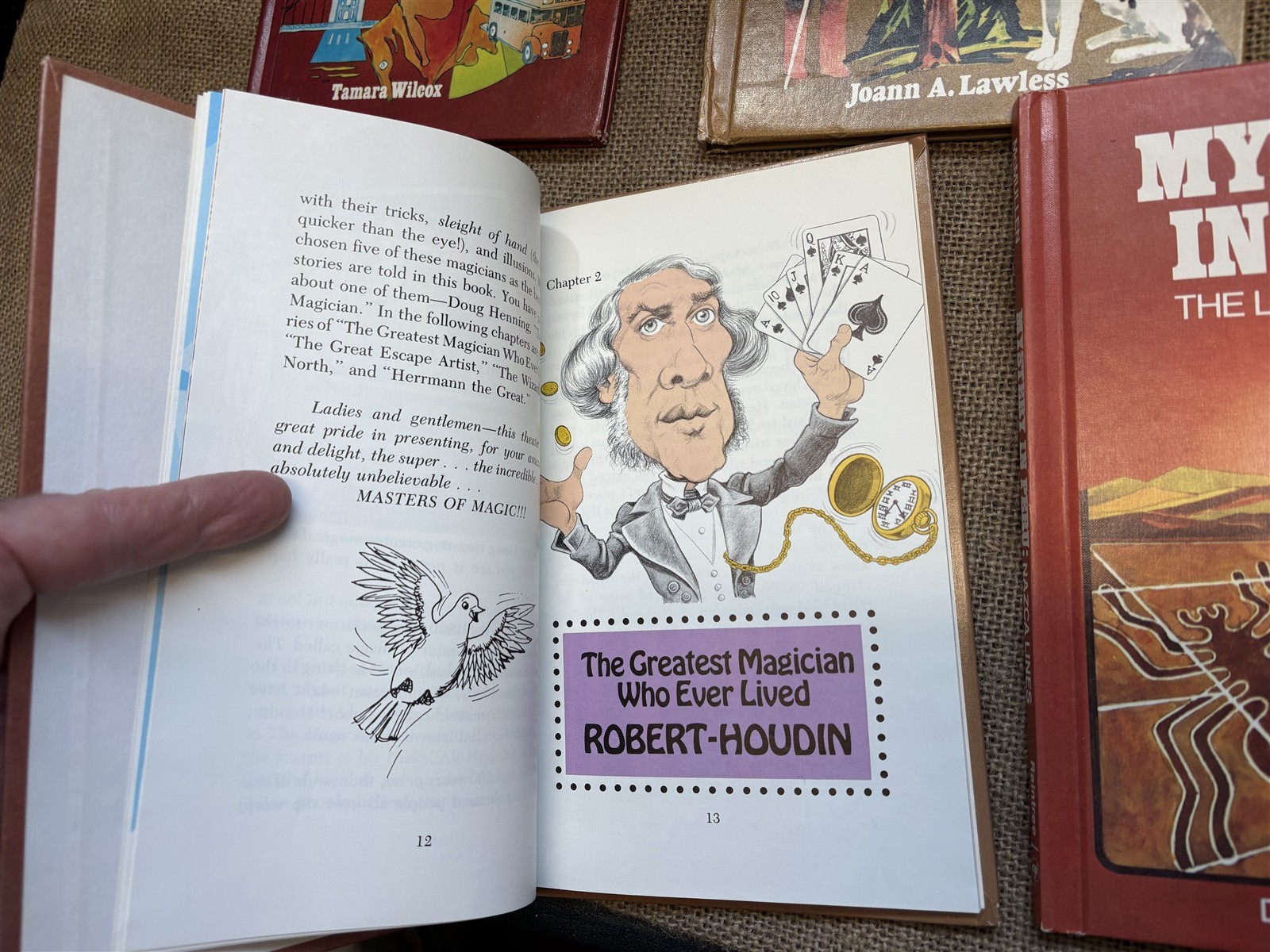 1977 Raintree science children books, 9 of them, UFO, Bermuda Triangle, Psychics