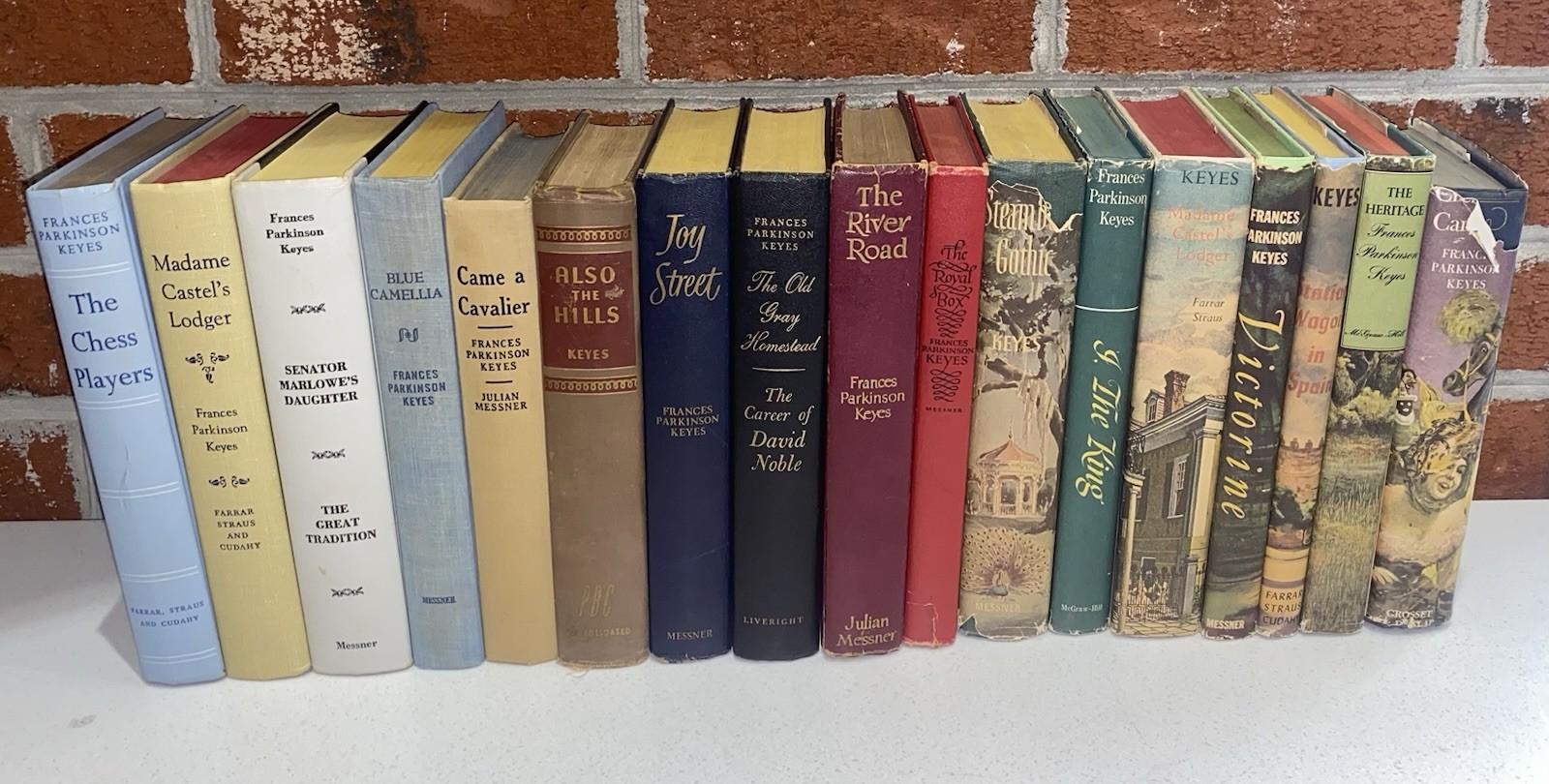 Lot 17 Frances Parkinson Keyes Vintage HC DJ Books 1942-1968 Preowned *Blemishes