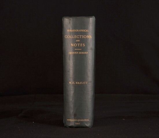 1882 Bibliographical Collections English Literature 1474-1700 Illustrated