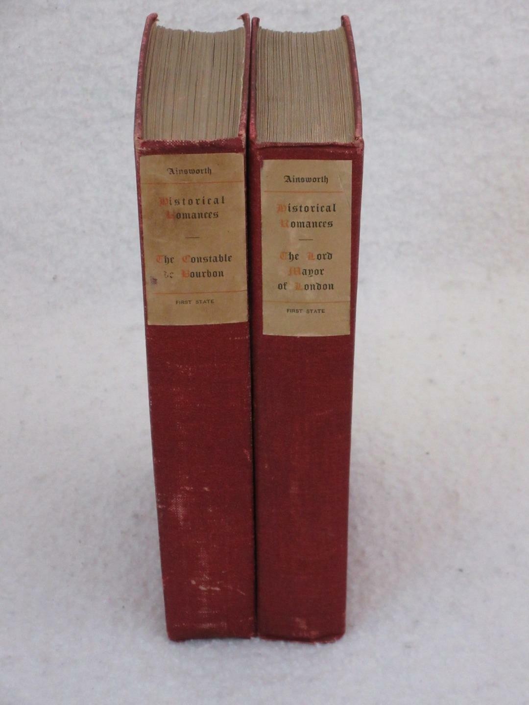 Lot 2 HISTORICAL ROMANCES OF WILLIAM HARRISON AINSWORTH George Barrie #359/1000