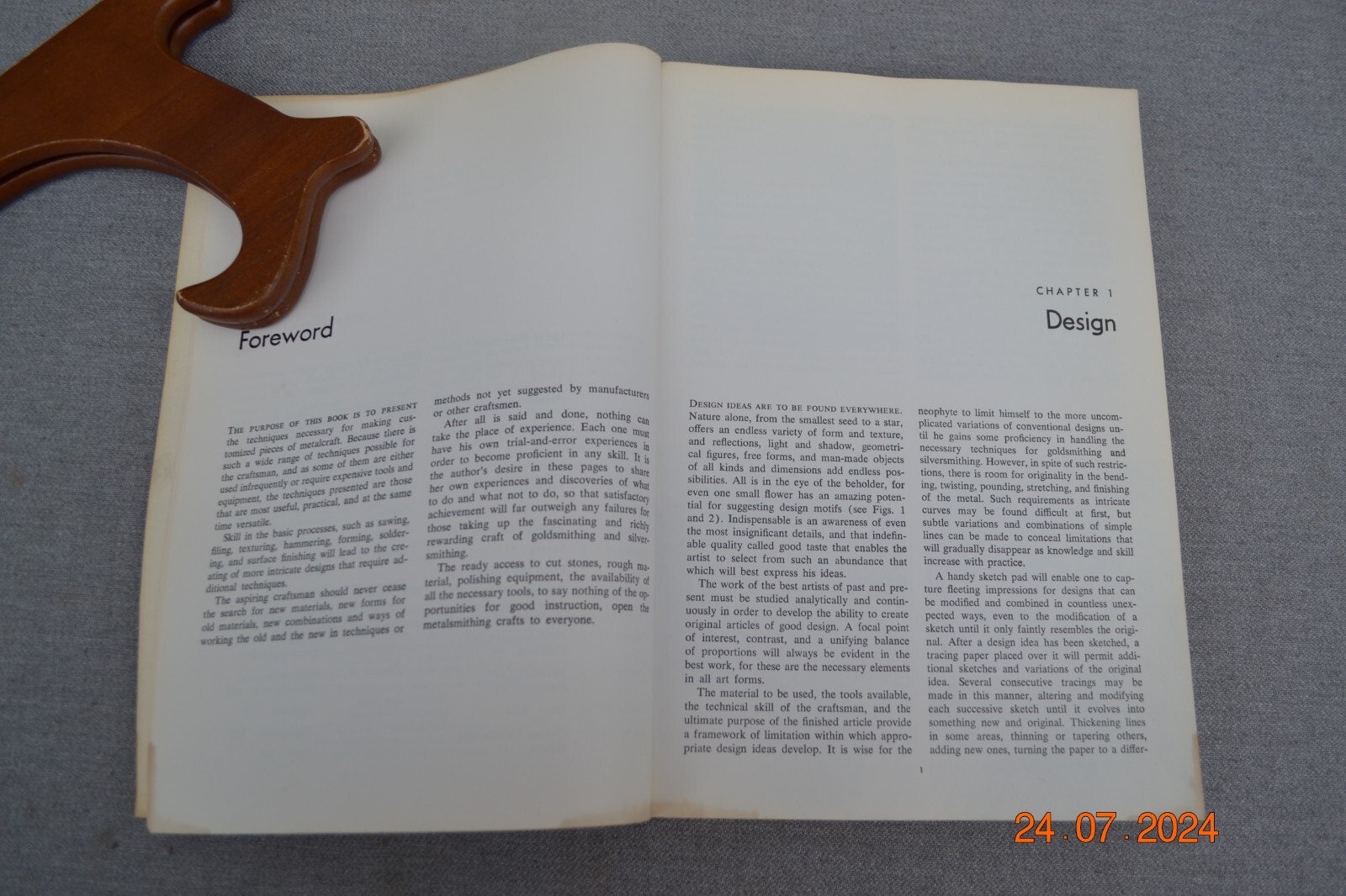 Creative Gold – and Silversmithing by Sharr Choate PB 1970