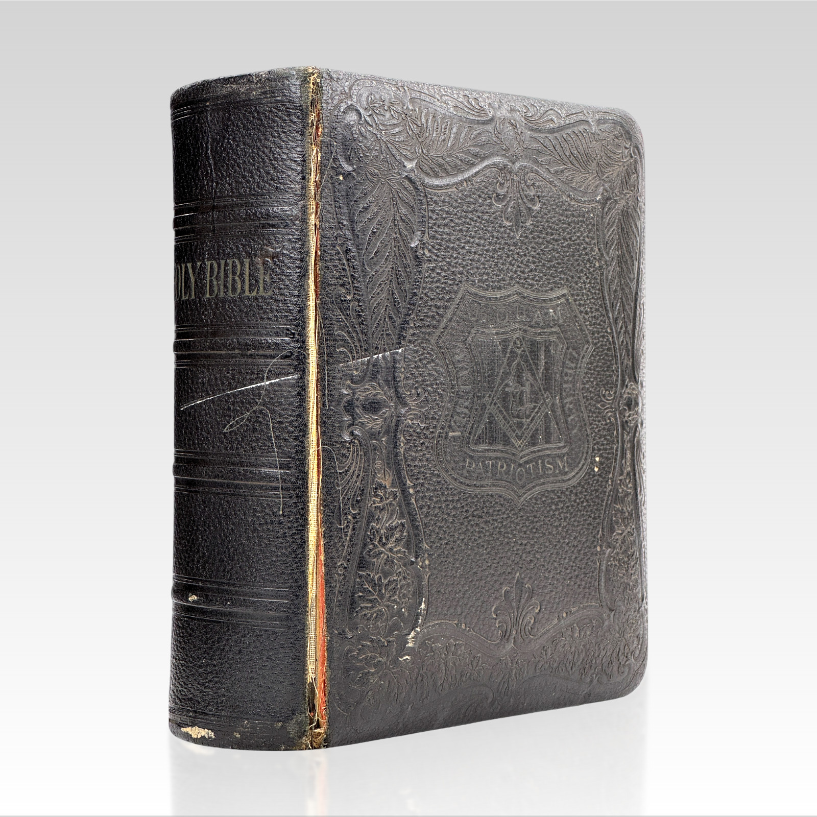 1891 Pictorial Family Bible. Holman Self-Explanatory Edition. ILLUSTRATED!