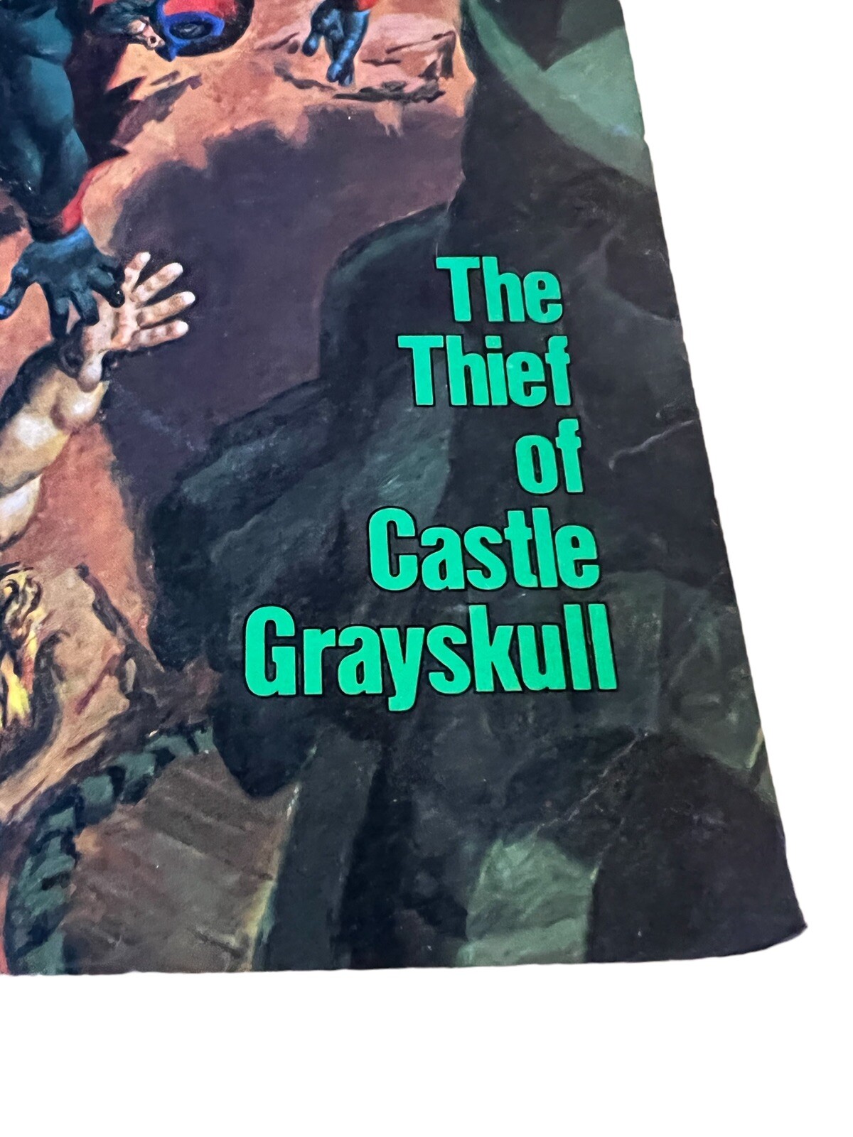 Masters of the Universe Book Thief of Castle Grayskull 1983 PB Imperfect Golden