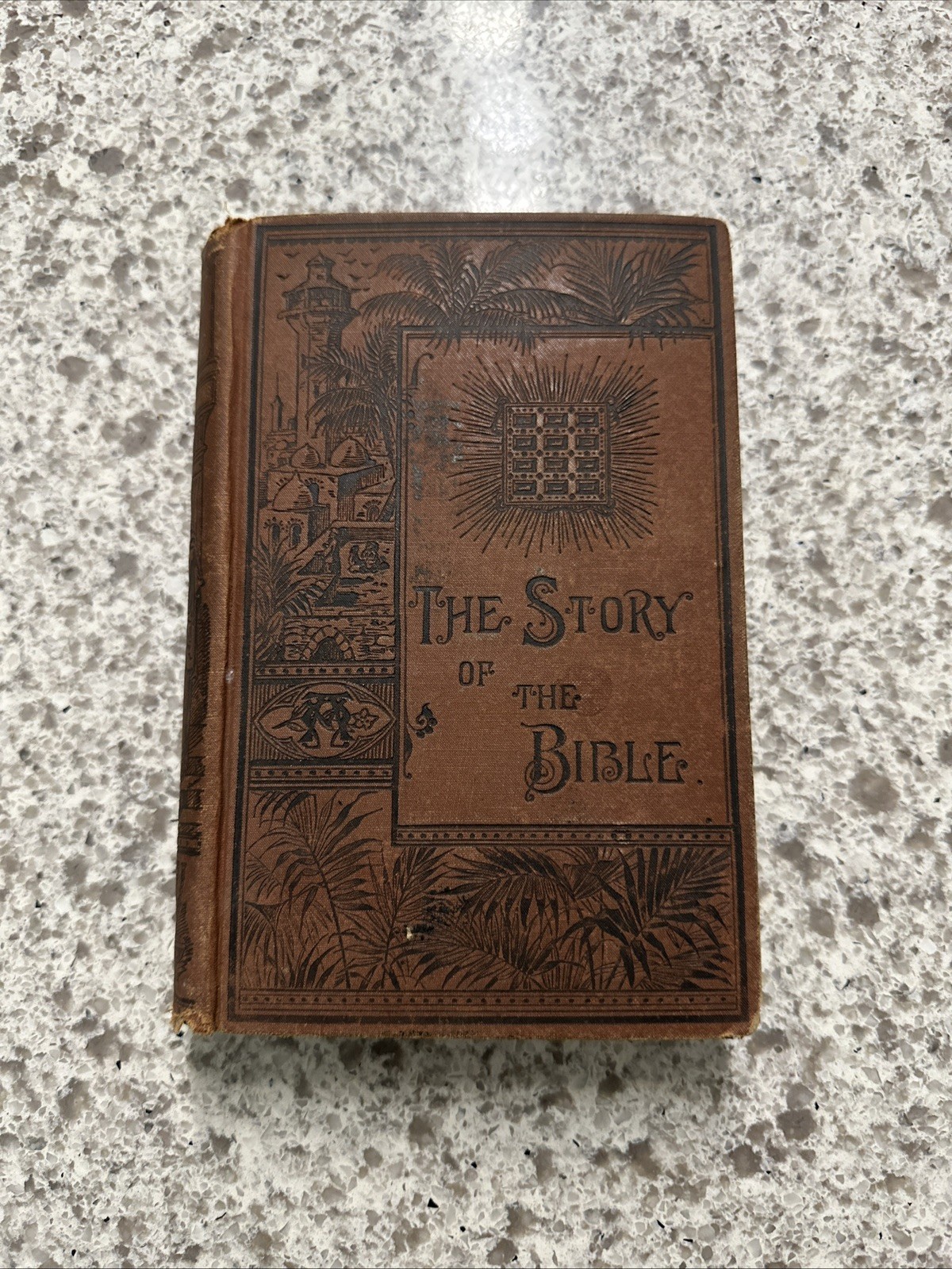 THE STORY OF THE BIBLE by Charles Foster, 1884, hardcover collectible book