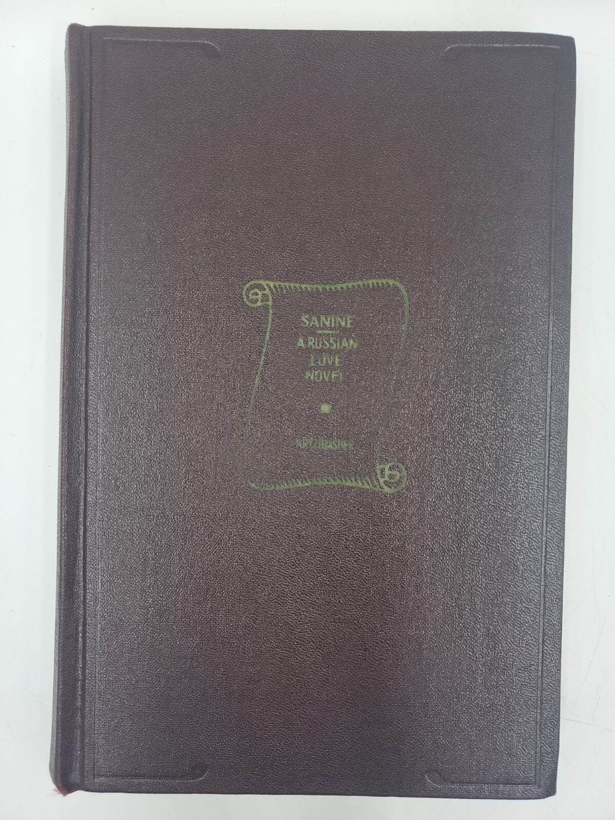 VTG Sanine A Russian Love Novel Michael Artzibashev Three Sirens Press 1932 HB