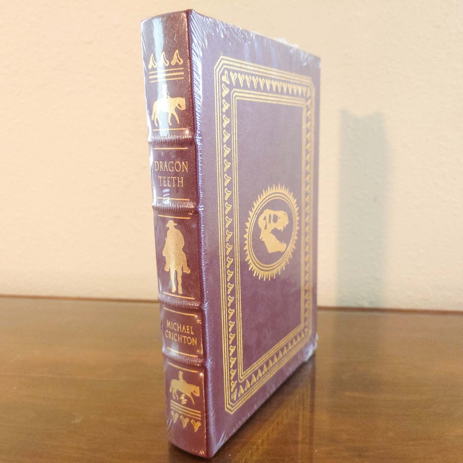 Michael Crichton Dragon Teeth Easton Press Collector’s Edition Factory Sealed