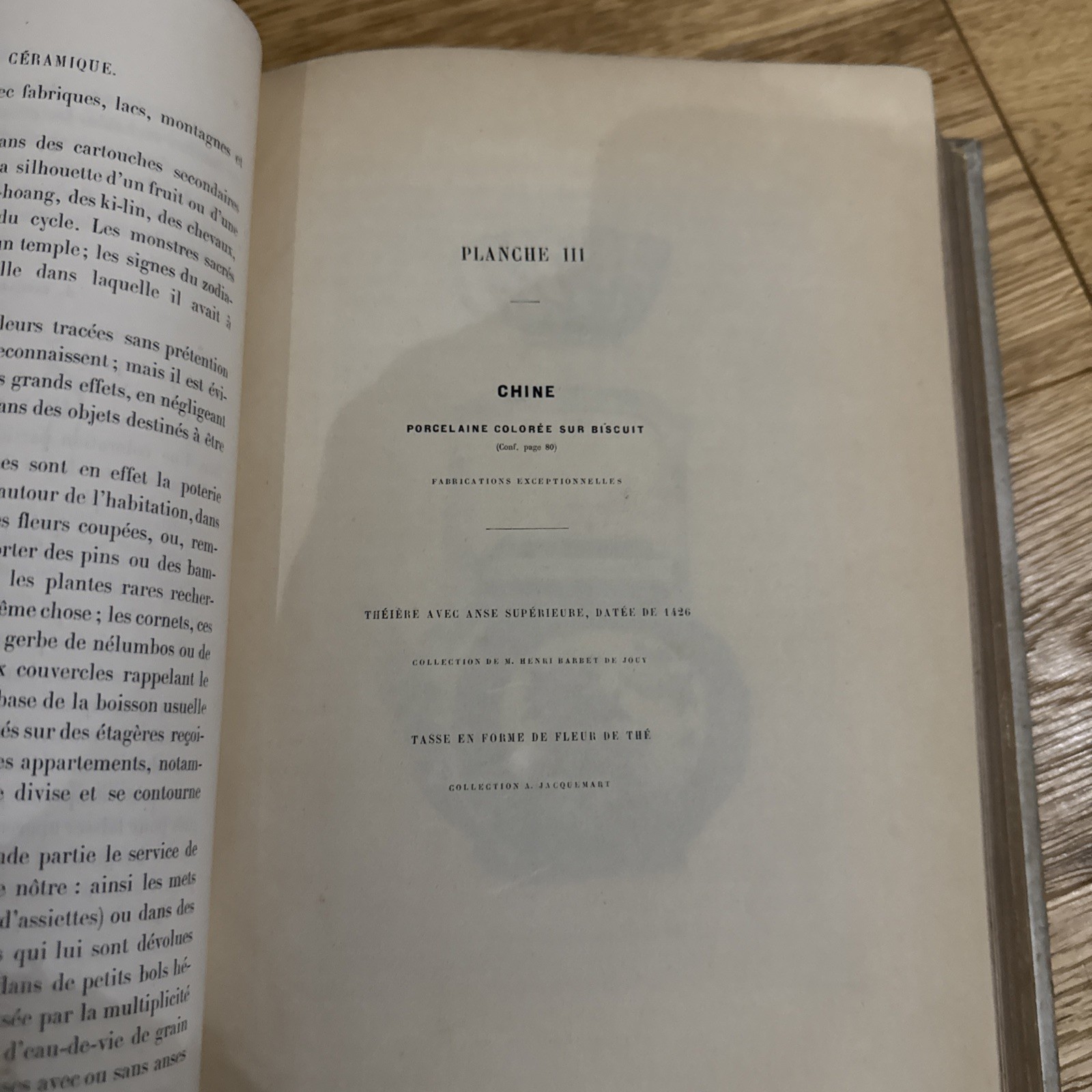Rare La Ceramique – Albert Jacquemart 1875 – french