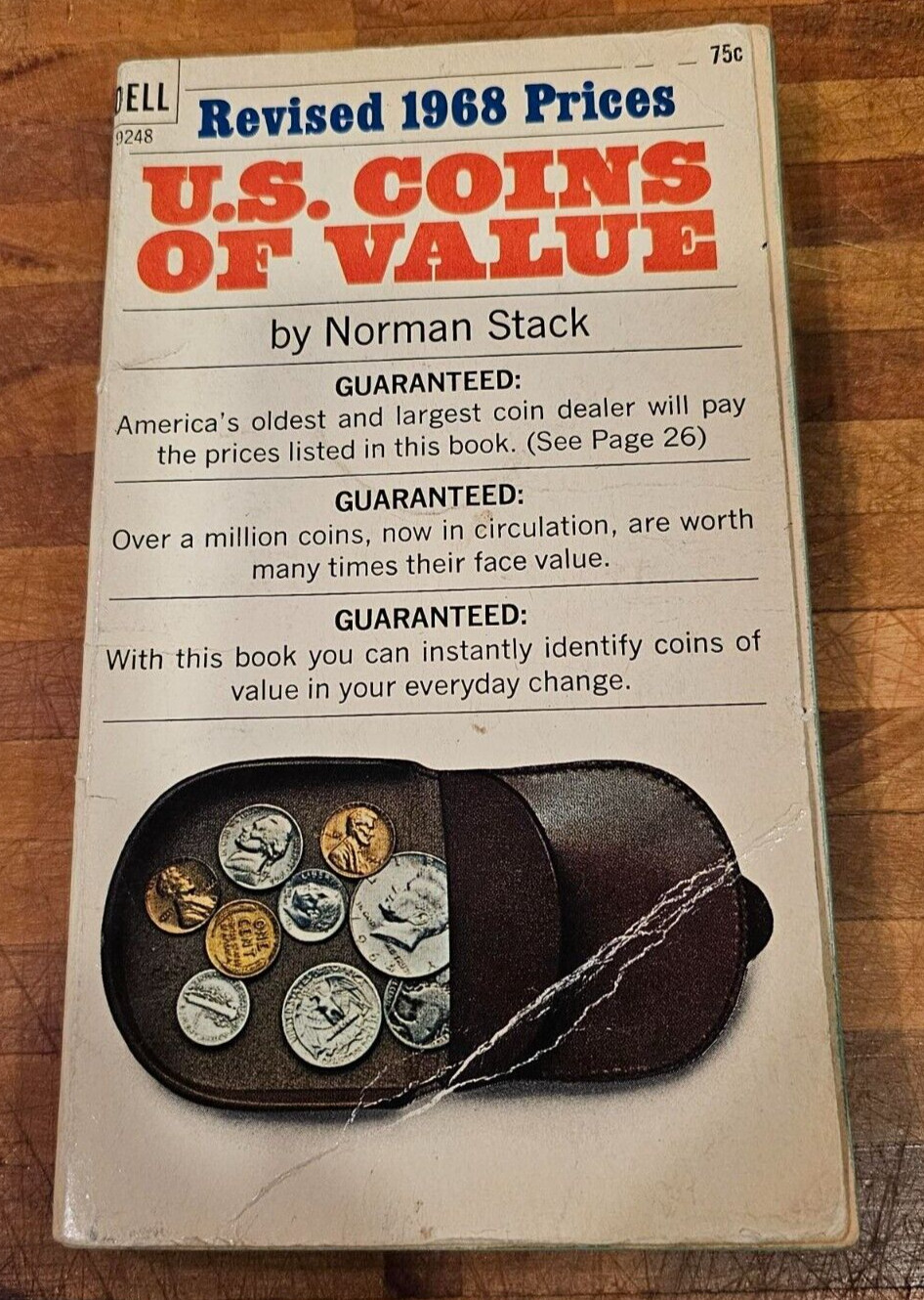 U.S. Coins of Value by Norman Stack Revised 1968 Prices Dell Paperback 9248