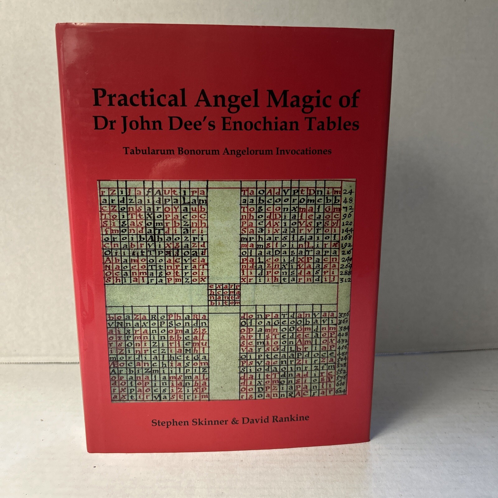 PRACTICAL ANGEL MAGIC OF DR JOHN DEE’S ENOCHIAN TABLETS Occult 1st Ed Signed Num