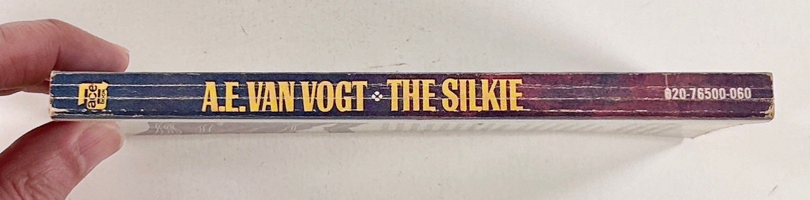 1969 A. E. Van Vogt THE SILKIE space opera science fiction novel ACE PB #76500
