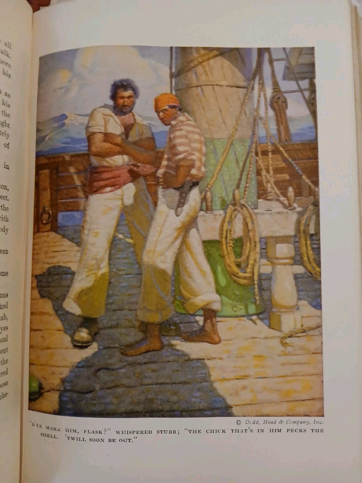 Moby Dick or The White Whale Herman Melville Dodd Mead Schaeffer Illust 1942 HC