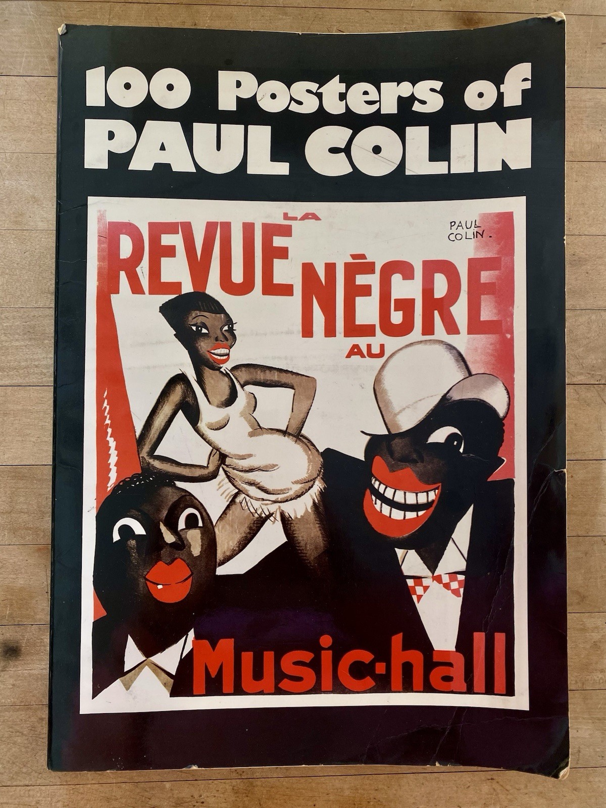 100 Posters of PAUL COLIN 1977 1st Edition Jack Rennert Graphic Design PB Book