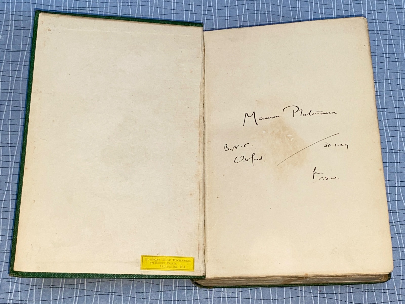JOHN SILENCE Physician Extraordinary – Algernon Blackwood [Nash 1910 3rd Imp] G+
