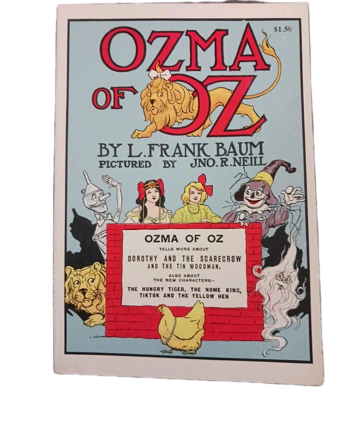 The Wizard of Oz by L Frank Baum Paperback Lot of 7 Books – Rand McNally 1970s