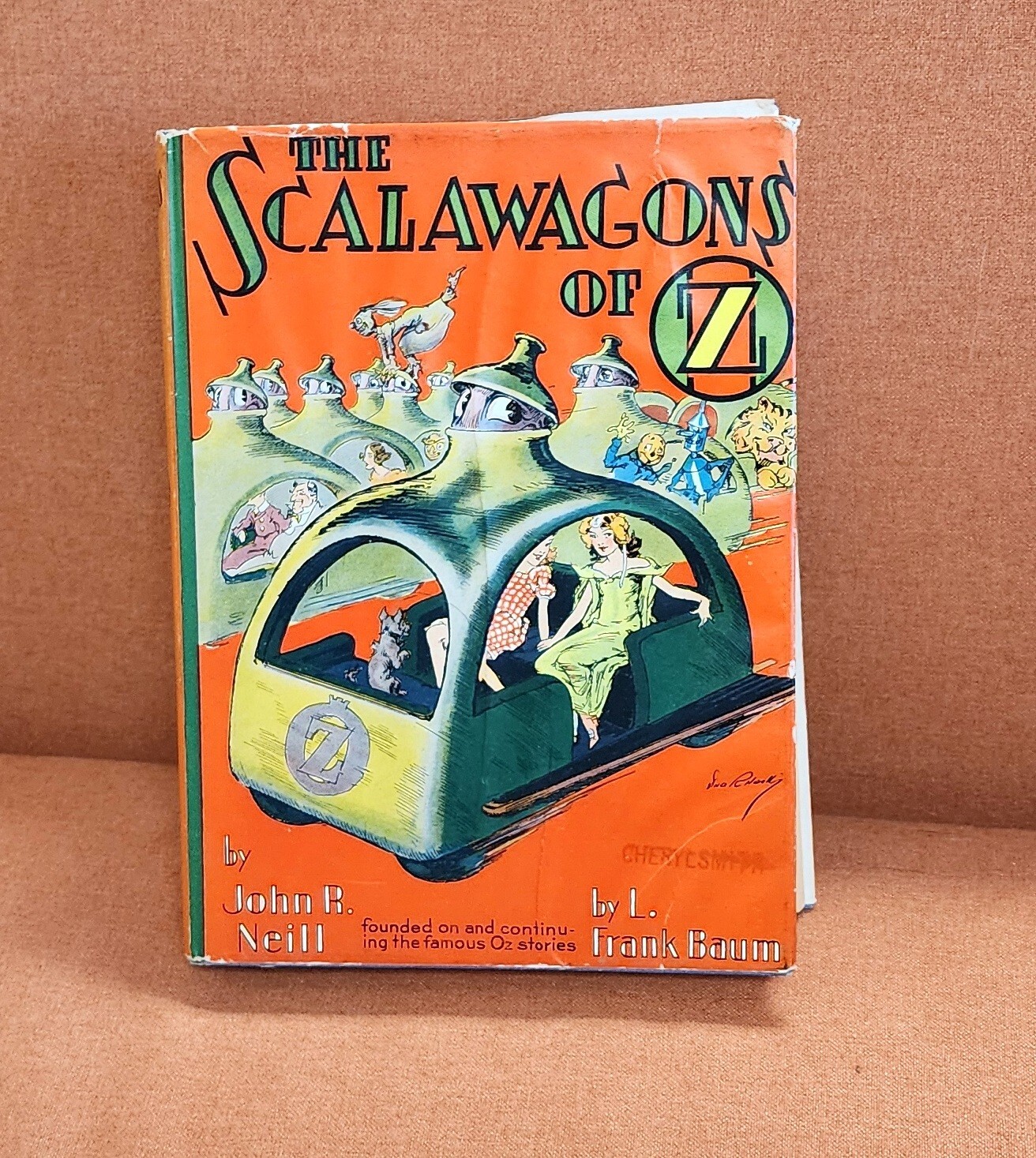 The Scalawagons of Oz John R Neill with DJ Dustjacket L Frank Baum Legacy