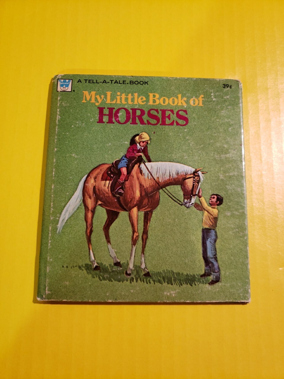 My Little Book of Horses 1974 A Tell-A-Tale Book