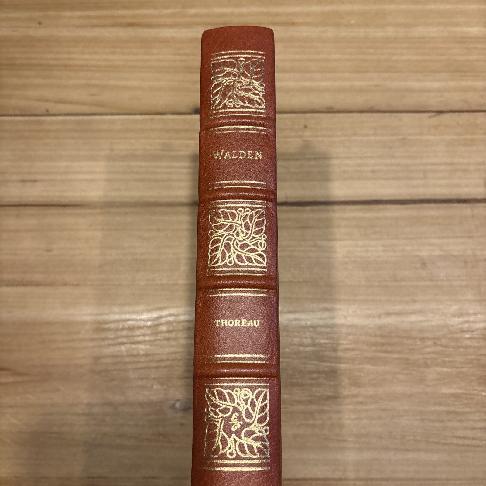 Walden by Henry David Thoreau ~ Easton Press ~ Collectors Edition ~ Leather/Gold