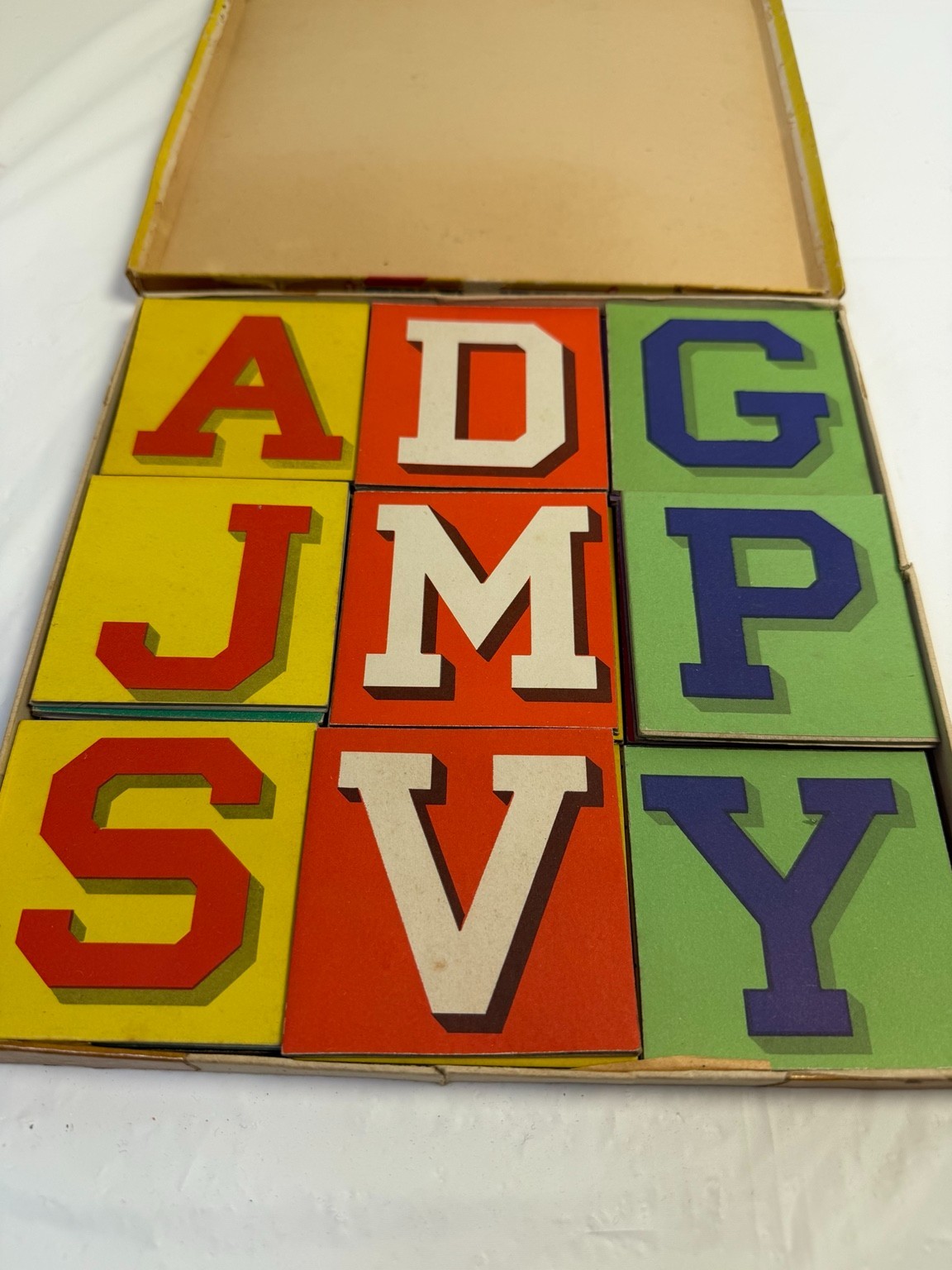 Vintage 1943 26 Alphablock Books Complete Grosset Dunlap Box Set