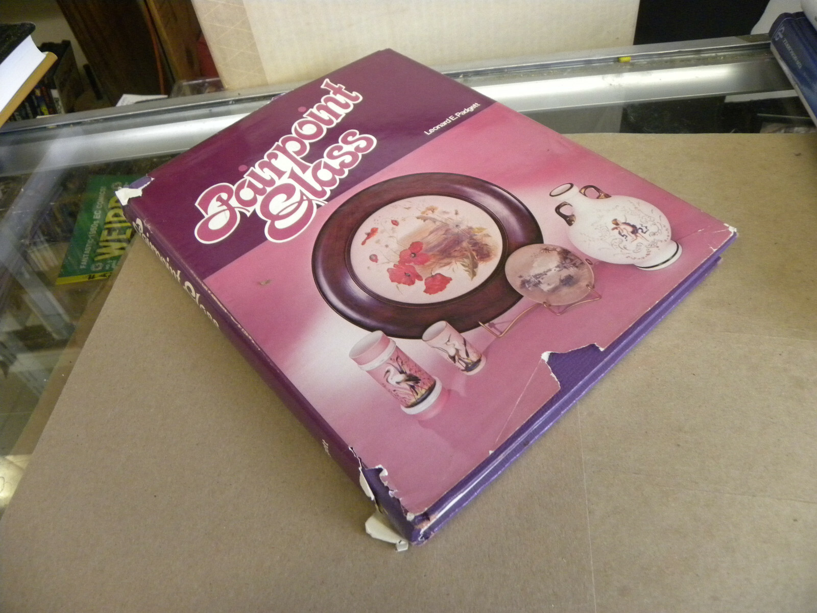 Wallace Homestead 1979 Leonard E. Padgett PAIRPOINT GLASS hc dj bjcx
