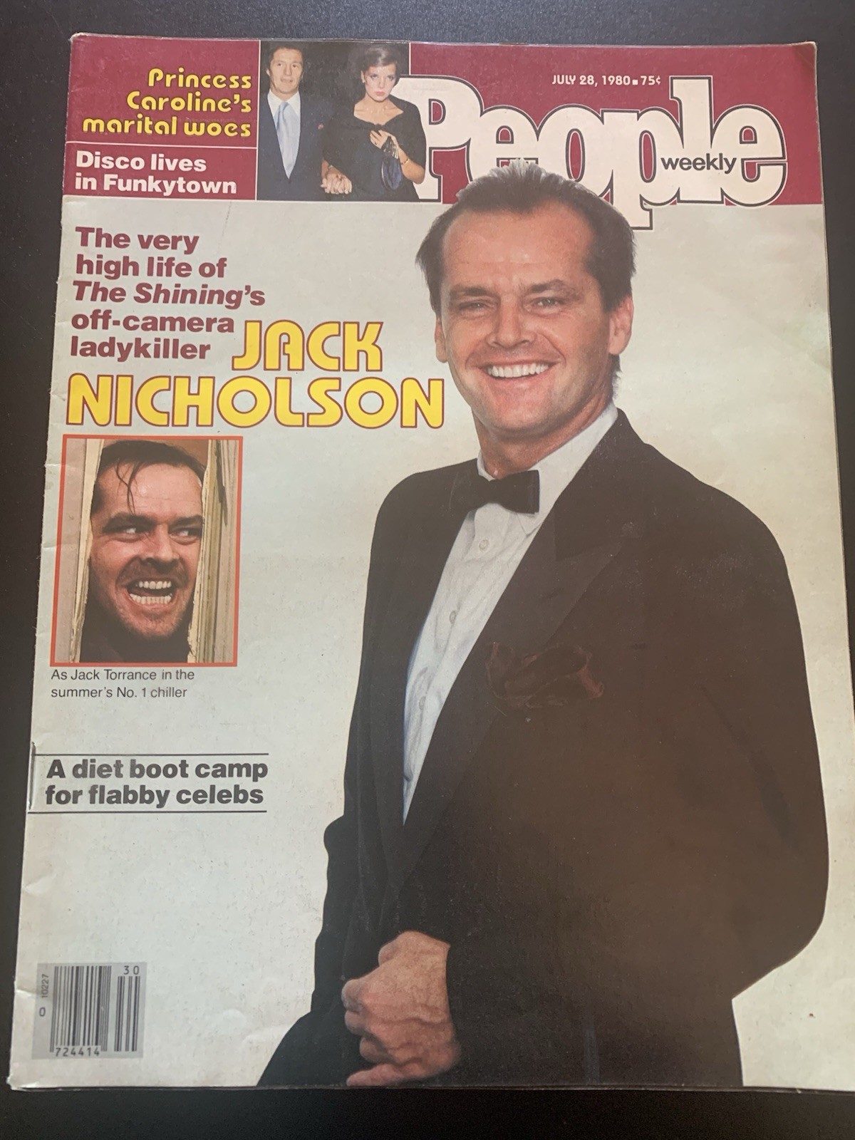 Vintage Collectible PEOPLE Magazine From 1980 , JACK NICHOLSON , THE SHINING