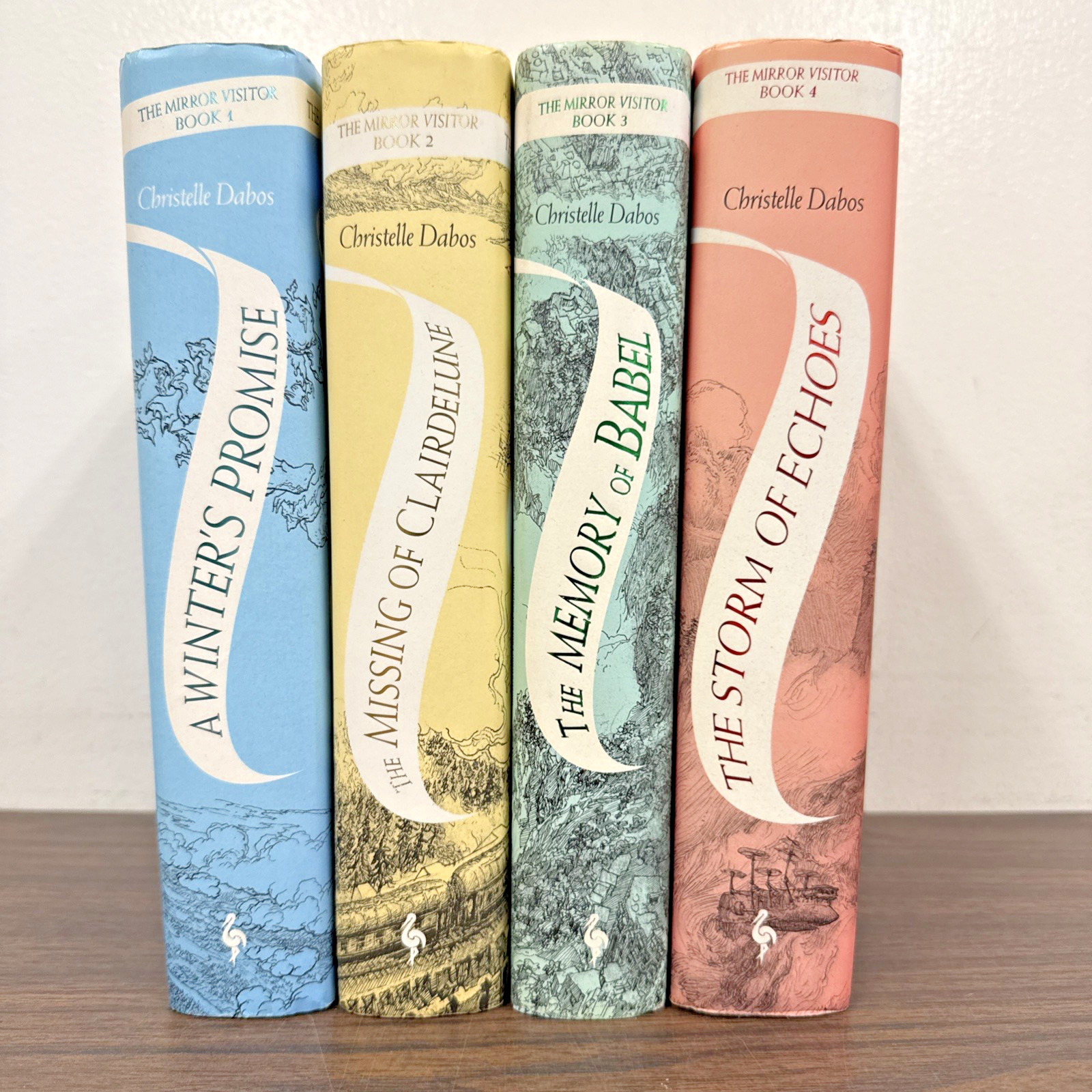 The Complete MIRROR VISITOR QUARTET Christelle Dabos Europa Editions Hardcovers