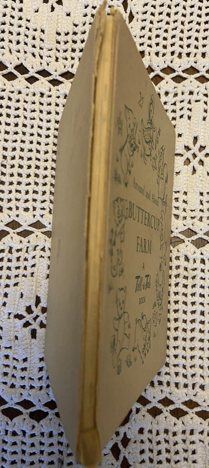 Buttercup Farm Tell A Tale Vintage Children’s Book Patricia Lynn. Jarrold & Sons