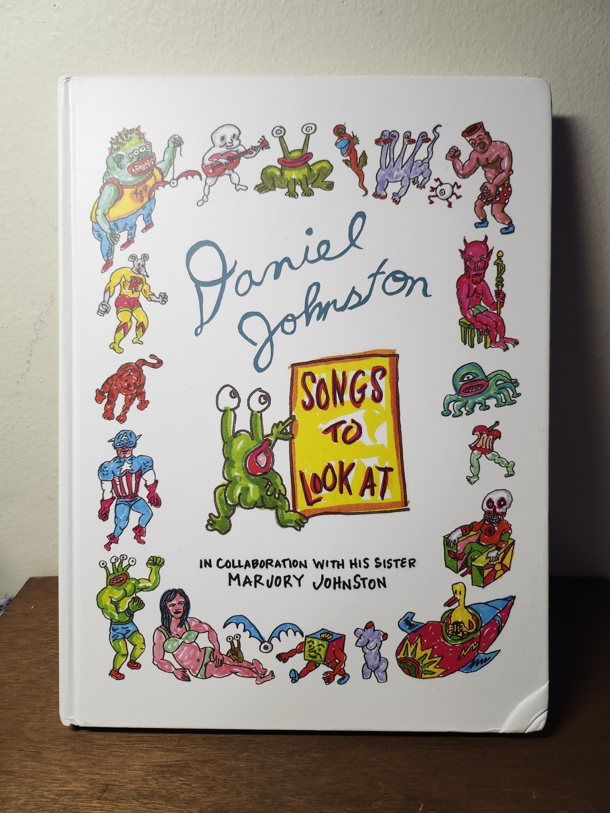 Daniel Johnston Songs To Look At First Edition 2021 Volume 1 , 1 Of 3,000