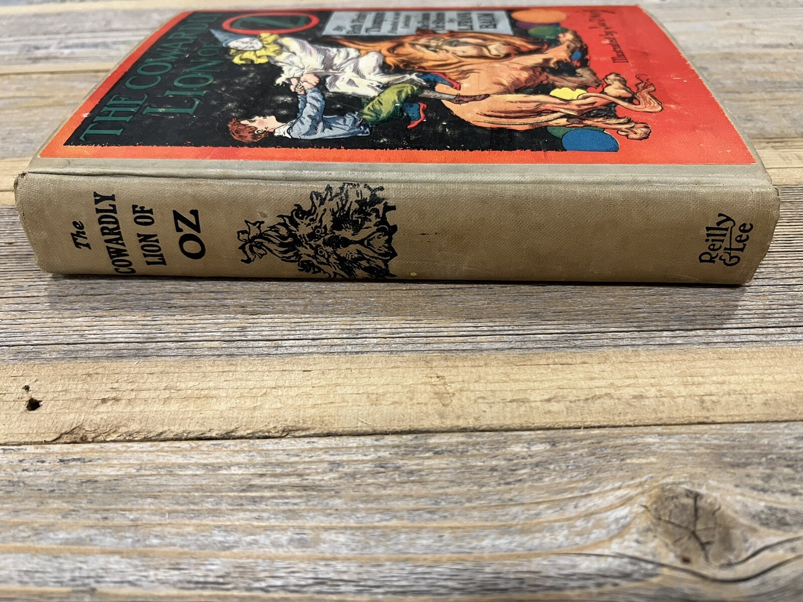 The COWARDLY LION of OZ – Ruth Plumly Thompson 1923 HC