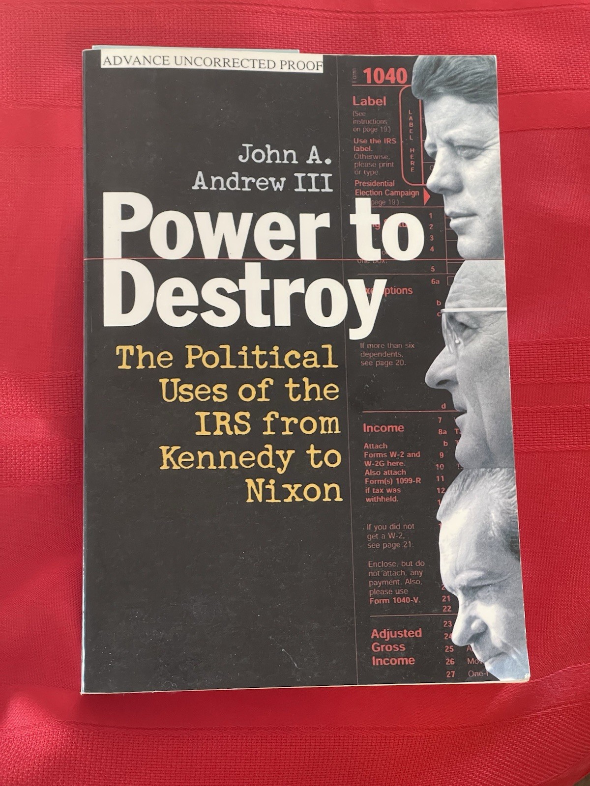 2002 ADVANCE UNCORRECTED PROOF: „POWER TO DESTROY“ JOHN A. ANDREW III