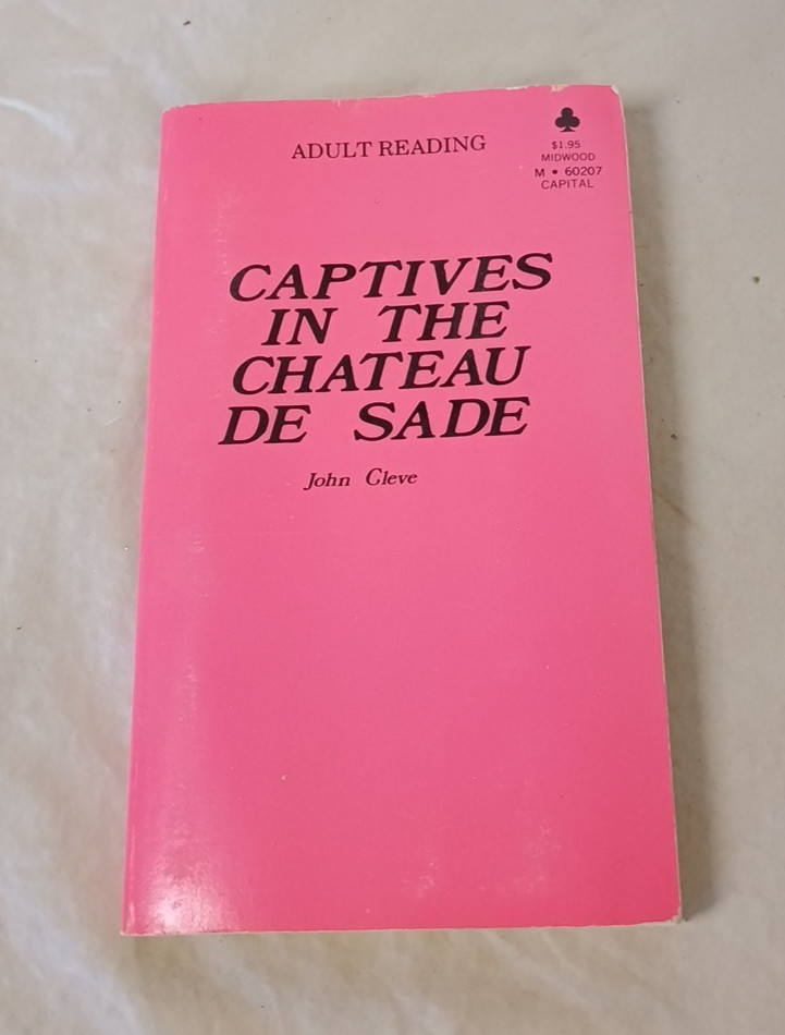 Captives In The Chateau De Sade John Cleve 1970 Midwood Vintage Paperback