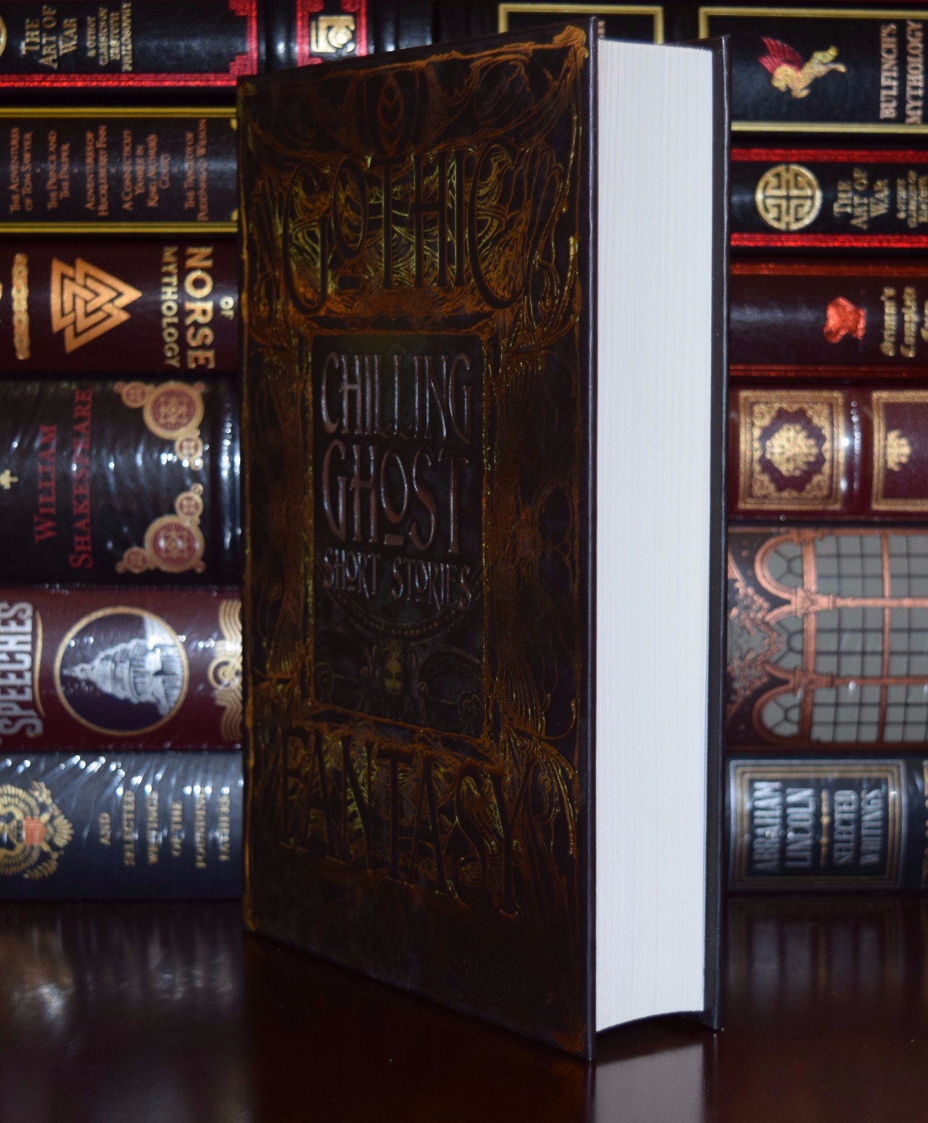 Chilling Ghost Stories by Wilde Poe Stevenson Doyle Gogol Brand New Hardcover