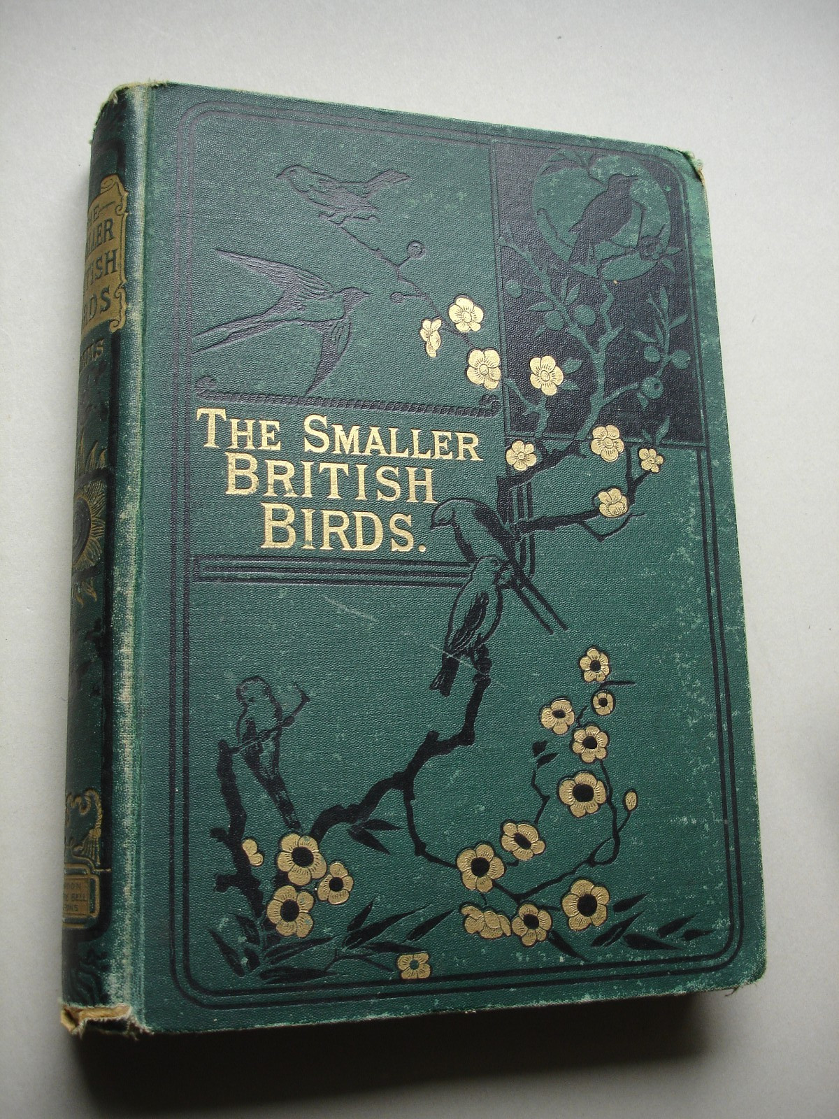 The Smaller British Birds 1874 1st Edition Book HG & HB Adams